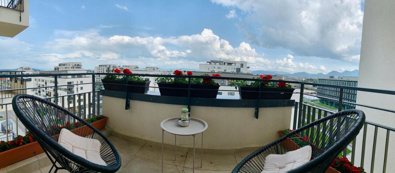 Executive Apartment Avantgarden Coresi Braşov Eksteriør bilde